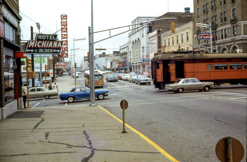 19680810 05 South Shore Line, LaSalle &amp;amp; Michigan in South Bend