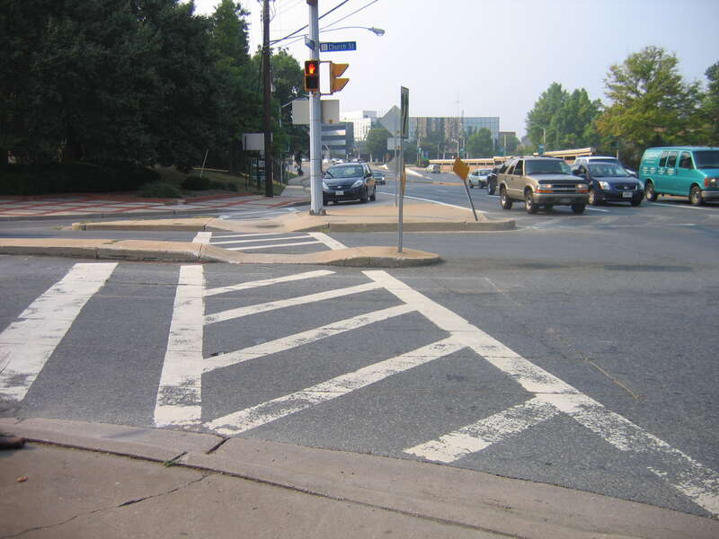 MD 355 (Rockville Pike) at Monroe Street / Church Street, Rockville, MD, USA