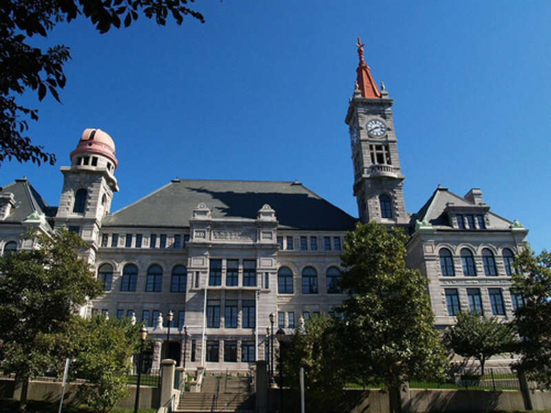 BMC Durfee High School, Fall River, Massachusetts (now a court house)