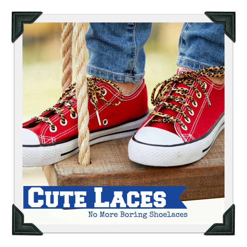 Cute Leopard Print Shoelaces