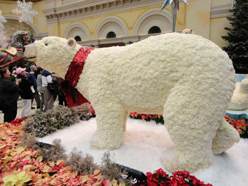 Botanical Gardens, Bellagio Hotel and Casino, Las Vegas, Nevada, USA