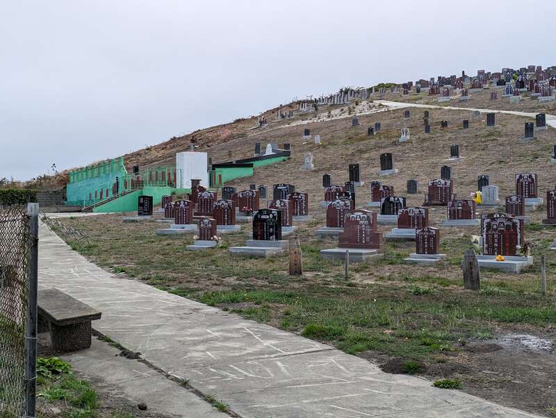 Chinese Cemetery in Daly City, California