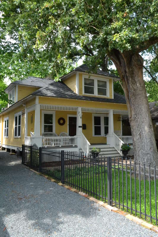 David A. Carden House in Houston, Texas. Listed on the National Register of Historic Places.