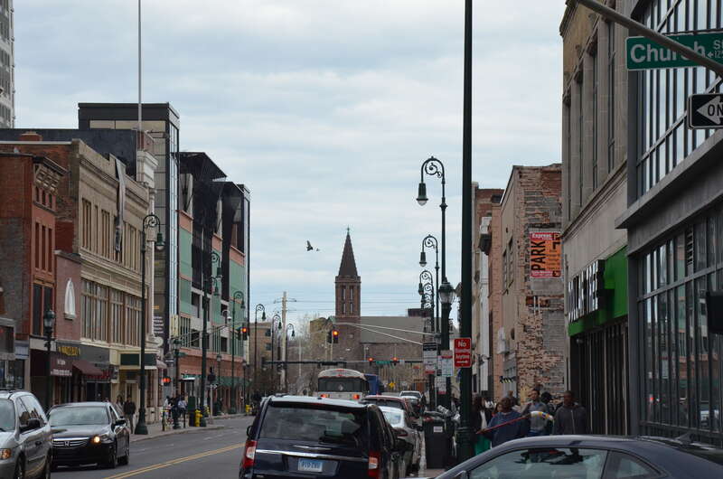 Downtown, New Haven, CT, USA