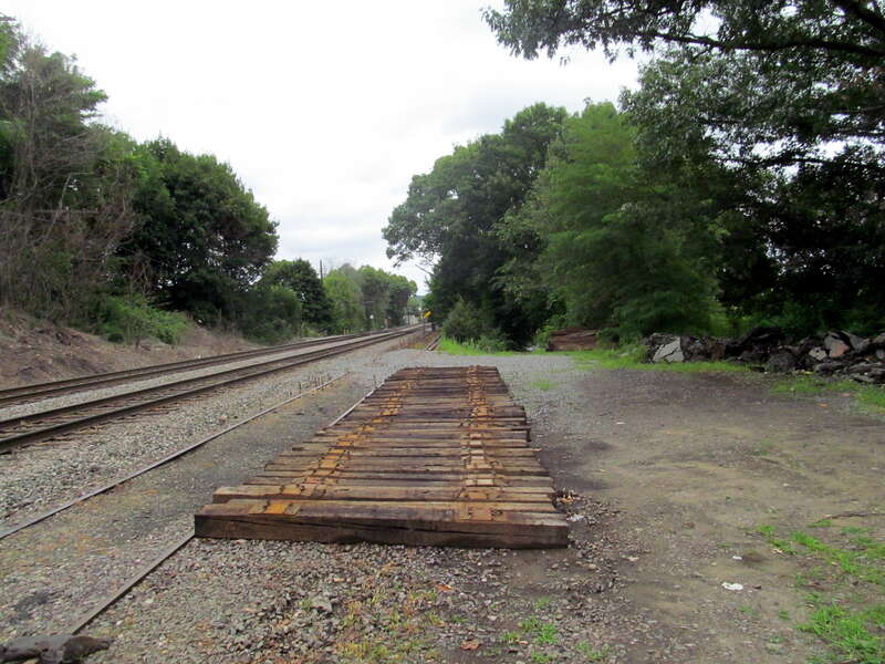 The former site of Riverview station in July 2015