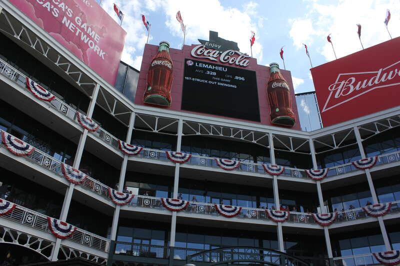 Globe Life Park Final Game, Arlington, Texas