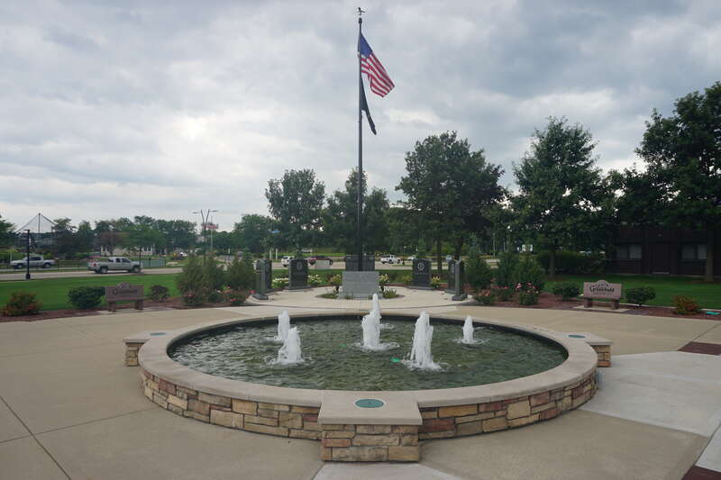 Bicentennial Park in Greenfield, Wisconsin (United States).