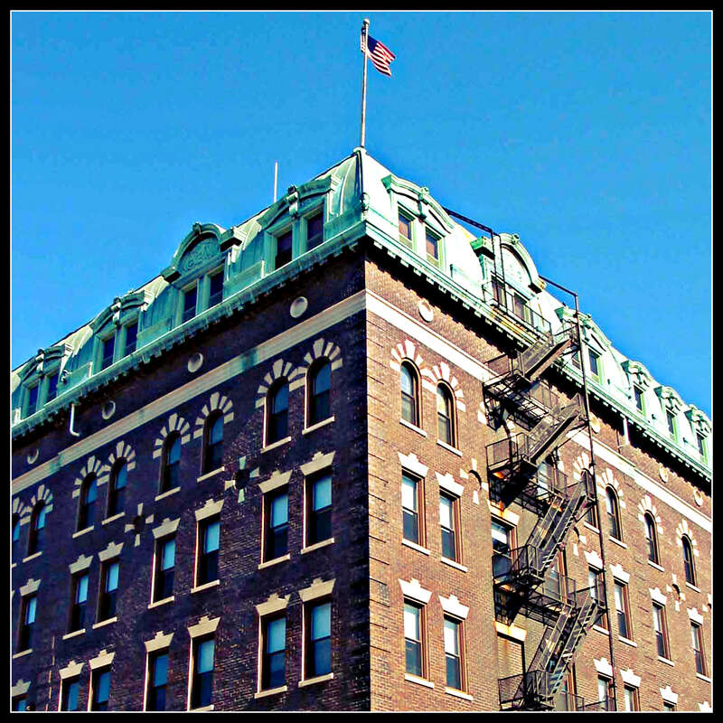 The Illinois House was Bloomington's finest and grandest hotel.