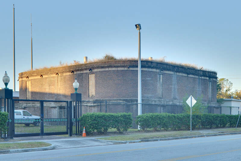 The Houston Heights Waterworks Reservoir, at West 20th and Nicholson Streets, Houston (Texas, USA) is listed in the National Register of Historic Places, United States Department of the Interior.