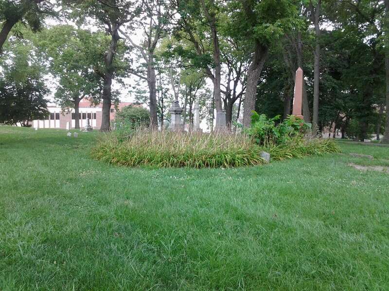 The Huron Indian Cemetery in Kansas City, Kansas in July, 2015.