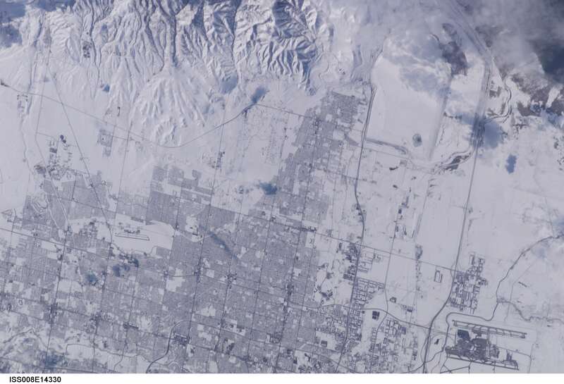 View of Utah taken during ISS Expedition 8.