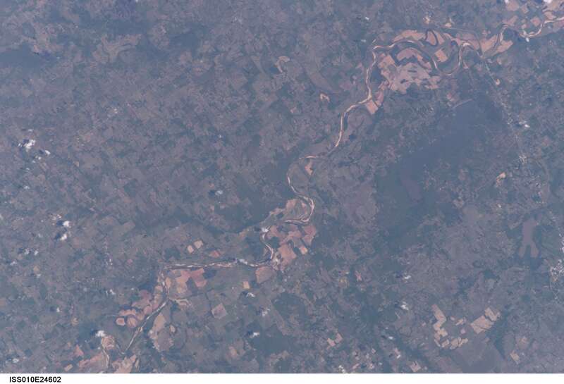 View of Oklahoma taken during ISS Expedition 10.