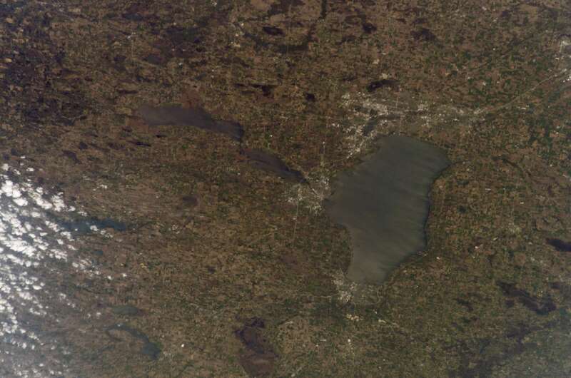 View of Wisconsin taken during ISS Expedition 15.