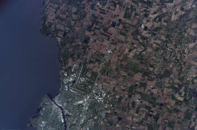 View of Wisconsin taken during ISS Expedition 15.