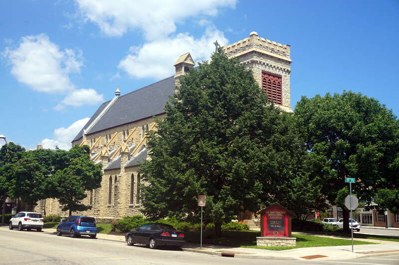 St. Matthew's Episcopal Church in Kenosha, Wisconsin (United States).