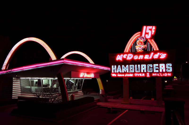 Another angle of the store sans the fill flash.