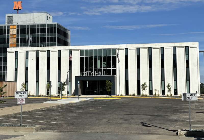 City Hall in Minot, North Dakota.