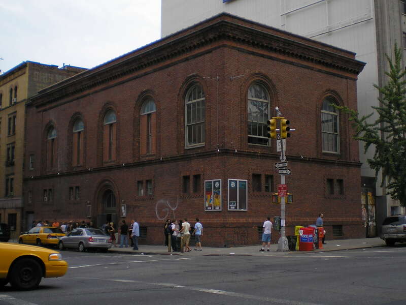 Anthology Film Archive Building at 32 Second Avenue at East 2nd Street in the East Village, New York City.