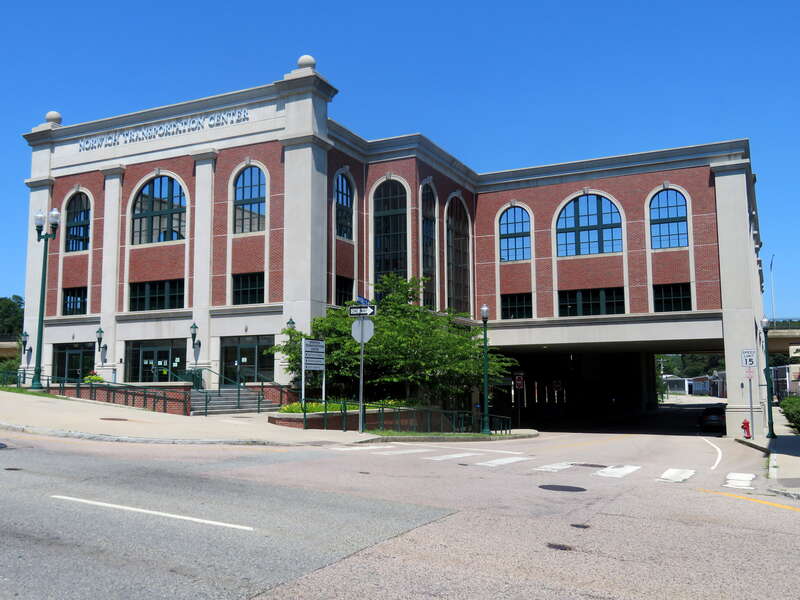 Norwich Transportation Center in June 2021
