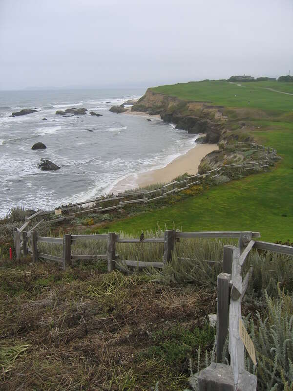 Pacific Ocean as seen from the Ritz Carlton Half Moon Bay