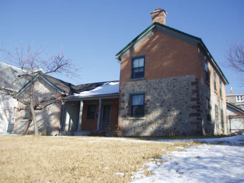 The John Platts House, a historic home in Salt Lake City, Utah, United States.