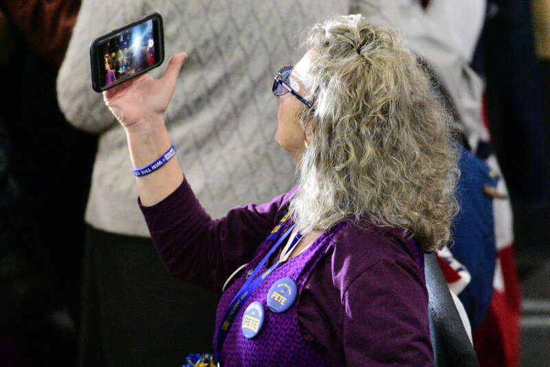 Rally in Raleigh with Pete (2020 Feb)