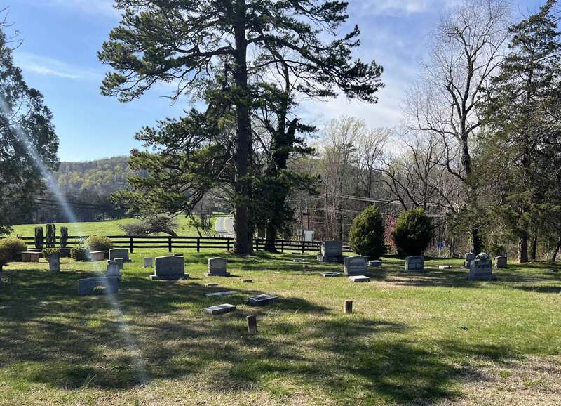 Saint Luke's Episcopal Church Cemetery in Albemarle County, Virginia.
