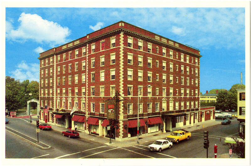 Hawthorne Hotel 18 Washington Square West Salem, Massachusetts This postcard shows a view of the Hawthorne Inn in Salem, Massachusetts. The following description is printed on the back: "SALEM'S HAWTHORNE INN 'On the Common' Salem, Massachusetts
