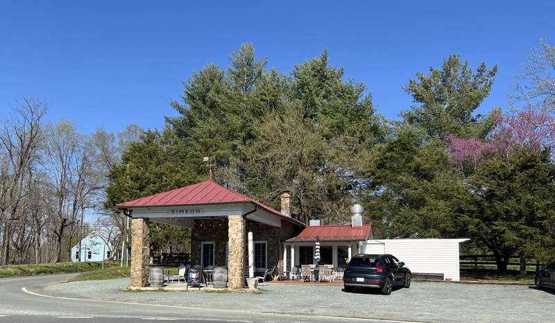 The general store in the unincorporated community of Simeon, Virginia.