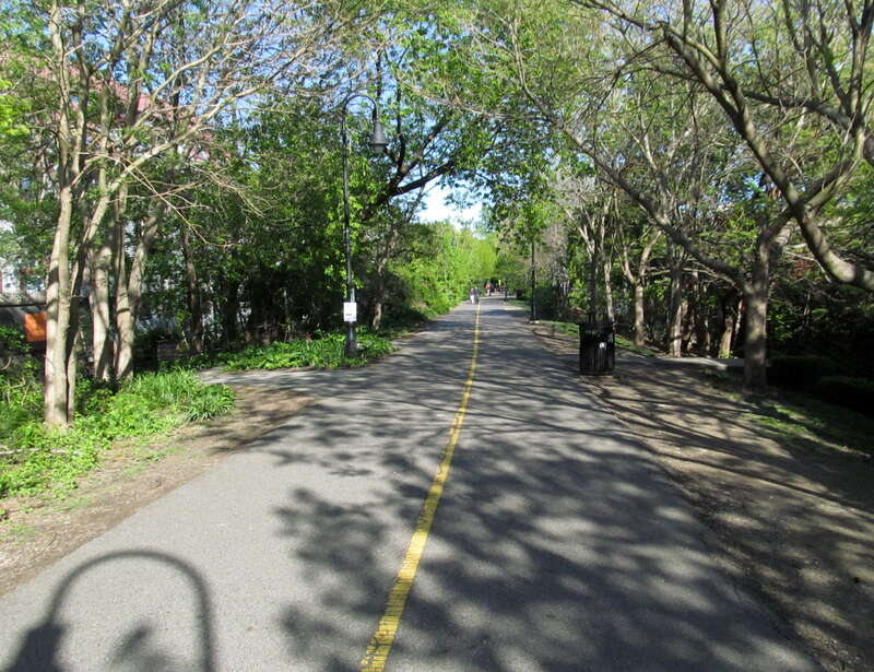 Somerville Community Path in May 2012
