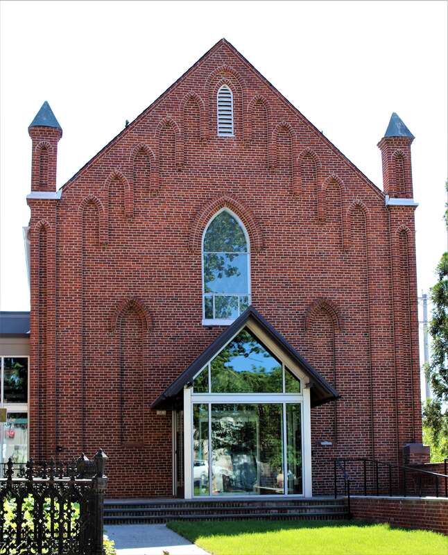 The parish house at St. John's Episcopal Church in York, Pennsylvania.