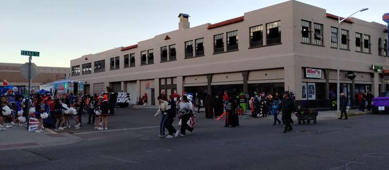 Staging for El Paso Parade of Lights 2024