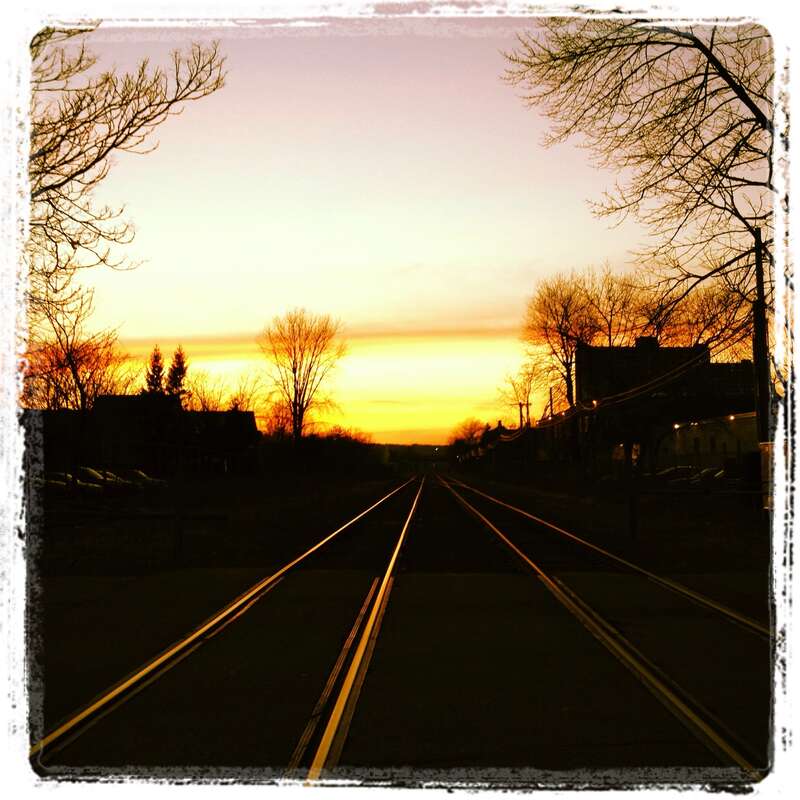 Sunset on the Tracks - 365/70