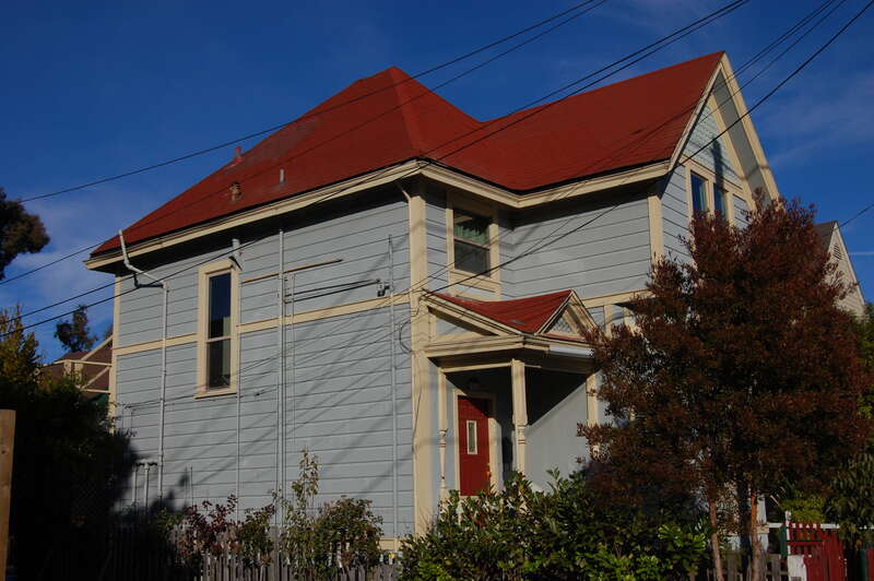 Built in 1900. 116 Sycamore Street. Santa Cruz, California, USA