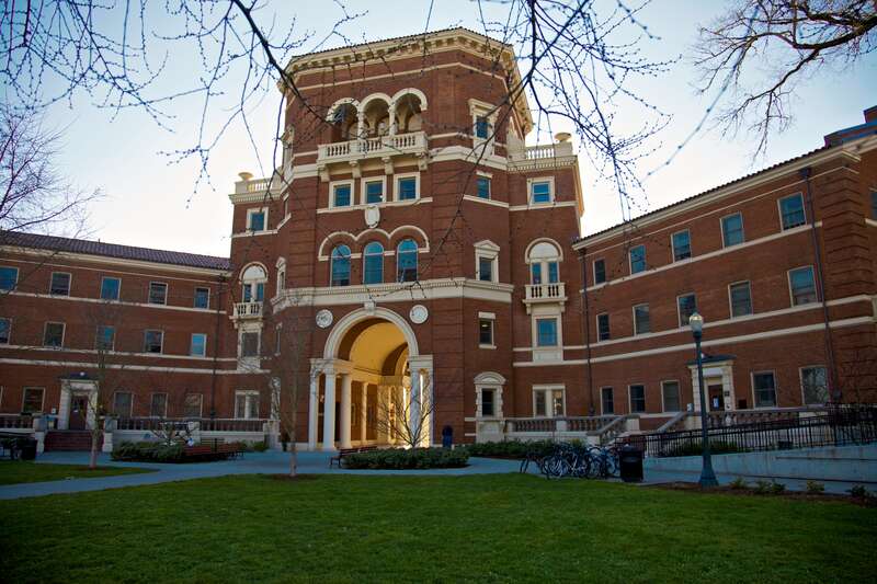 Weatherford Hall at Oregon State University in Corvallis, Oregon, USA.