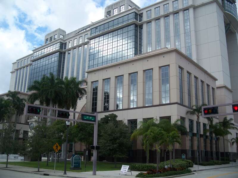 West Palm Beach, Florida: New county courthouse
