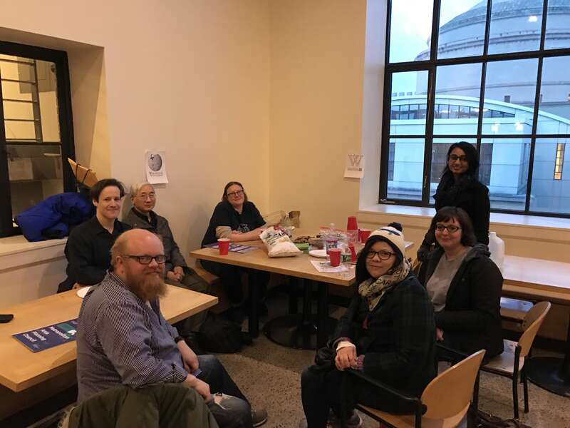 Wikimedia NE members on WikipediaDay 2017