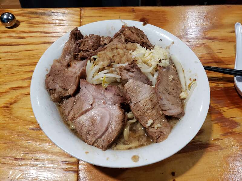 A bowl of ramen from Yume Wo Katare, a ramen bar in Cambridge, Massachusetts.
