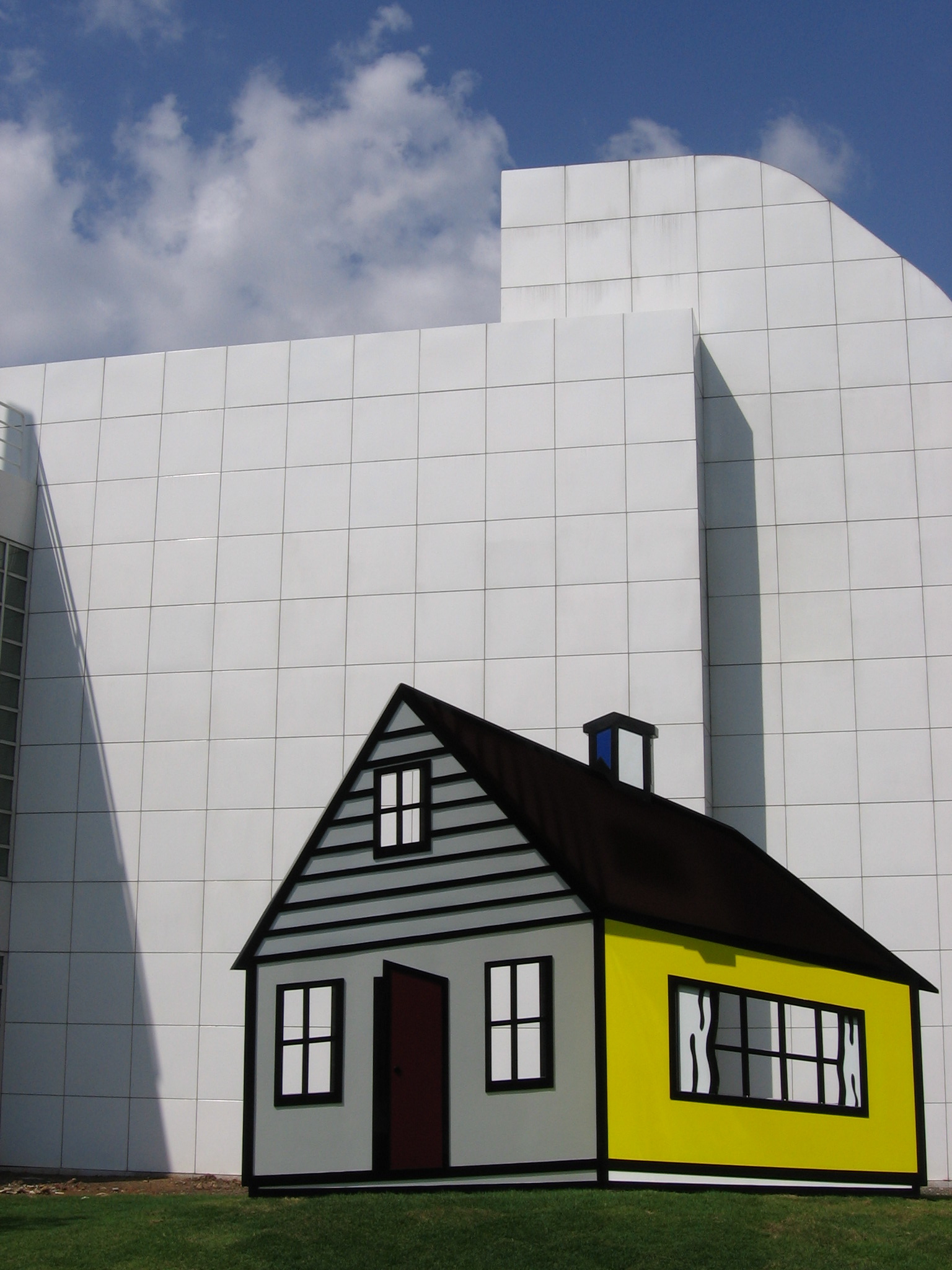 This house is actually concave.