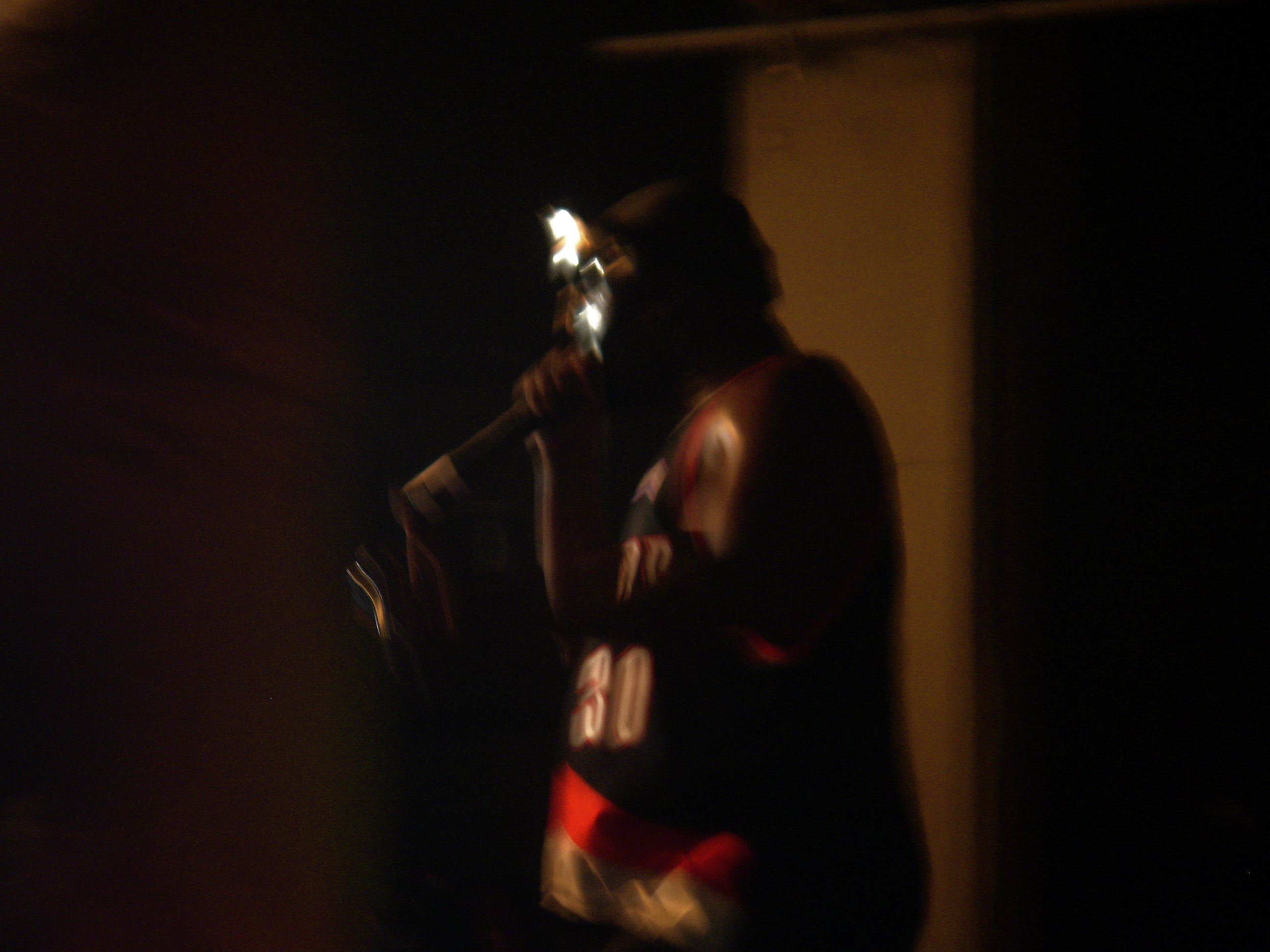 MF Doom performing at The Loft on August 21, 2005 in Atlanta, Georgia.