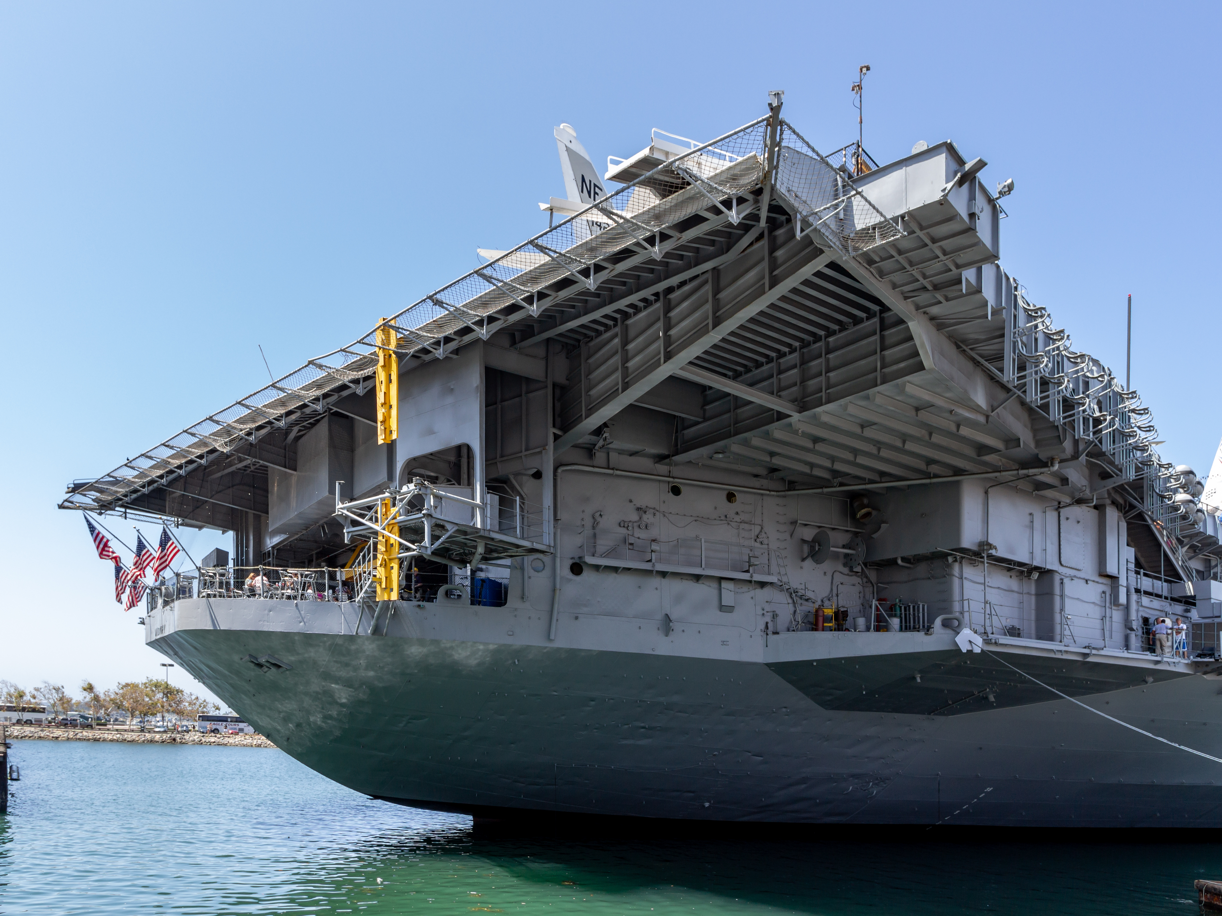 USS Midway Museum in San Diego, California, USA