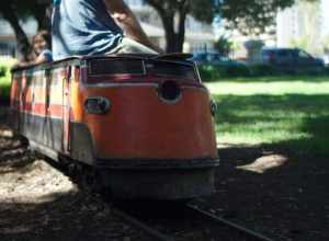 Bianchi miniature railway at Central Park, San Mateo.