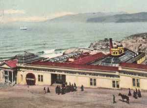 8127 Sutro Baths - Electric Cars for Golden Gate Park and City, 1907