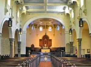 Inneres der St. Anne's Church in Annapolis, Maryland