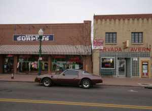 A couple of the shops in the Arvada "Olde Town" district.