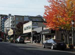 Old Main Street, Bellevue, Washington.