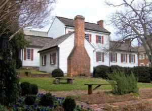 Blount Mansion in Knoxville, Tennessee, in the southeastern United States.  Blount Mansion, built in 1792, was the home of William Blount, governor of the Territory South of the Ohio River (now Tennessee) in the 1790s.  The mansion was added to the