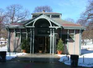 Boston Common Visitors Center. Building in Boston, Massachusetts, United States.