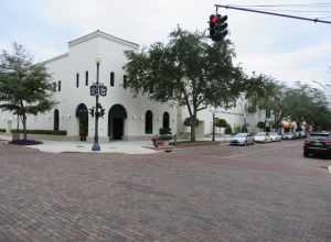 The Charles Hosmer Morse Museum of American Art, 445 North Park Avenue, Winter Park, Florida.