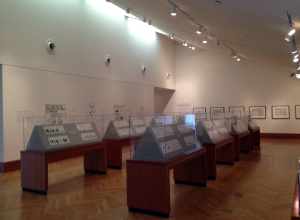 Gallery in the Charles Schulz Museum